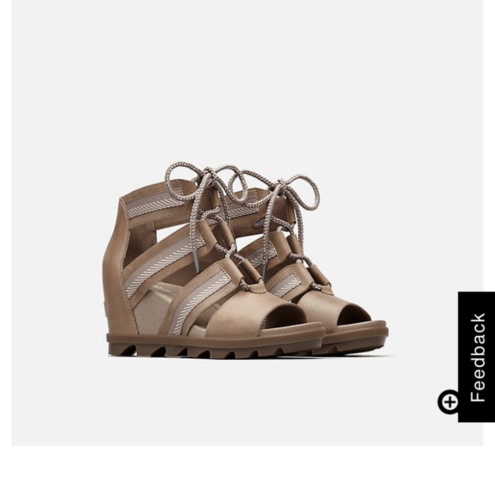 Sorel Sandal Jonie II in Ash Brown